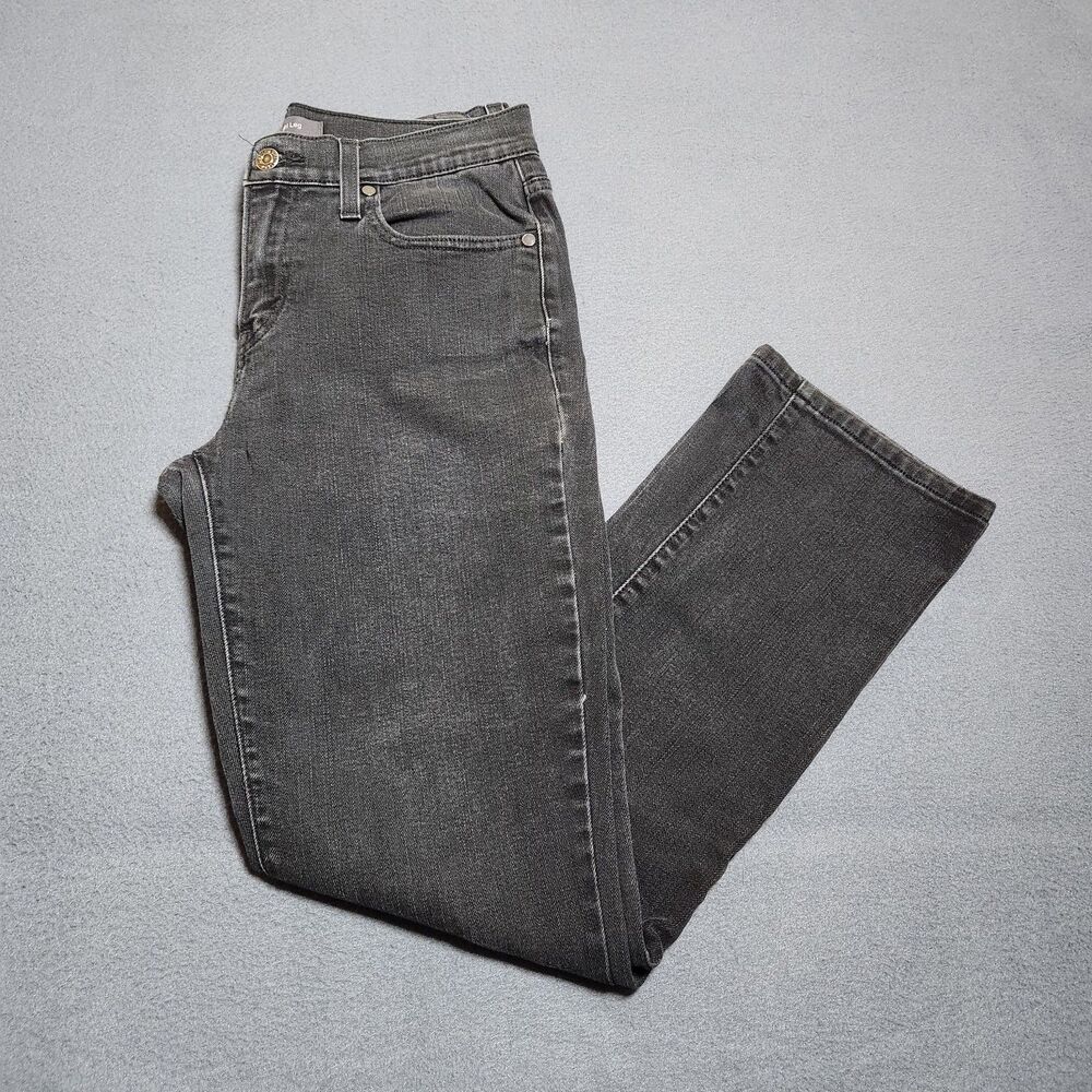 Levi's 505 Jeans Women 4S Black Mid Rise Straight Leg